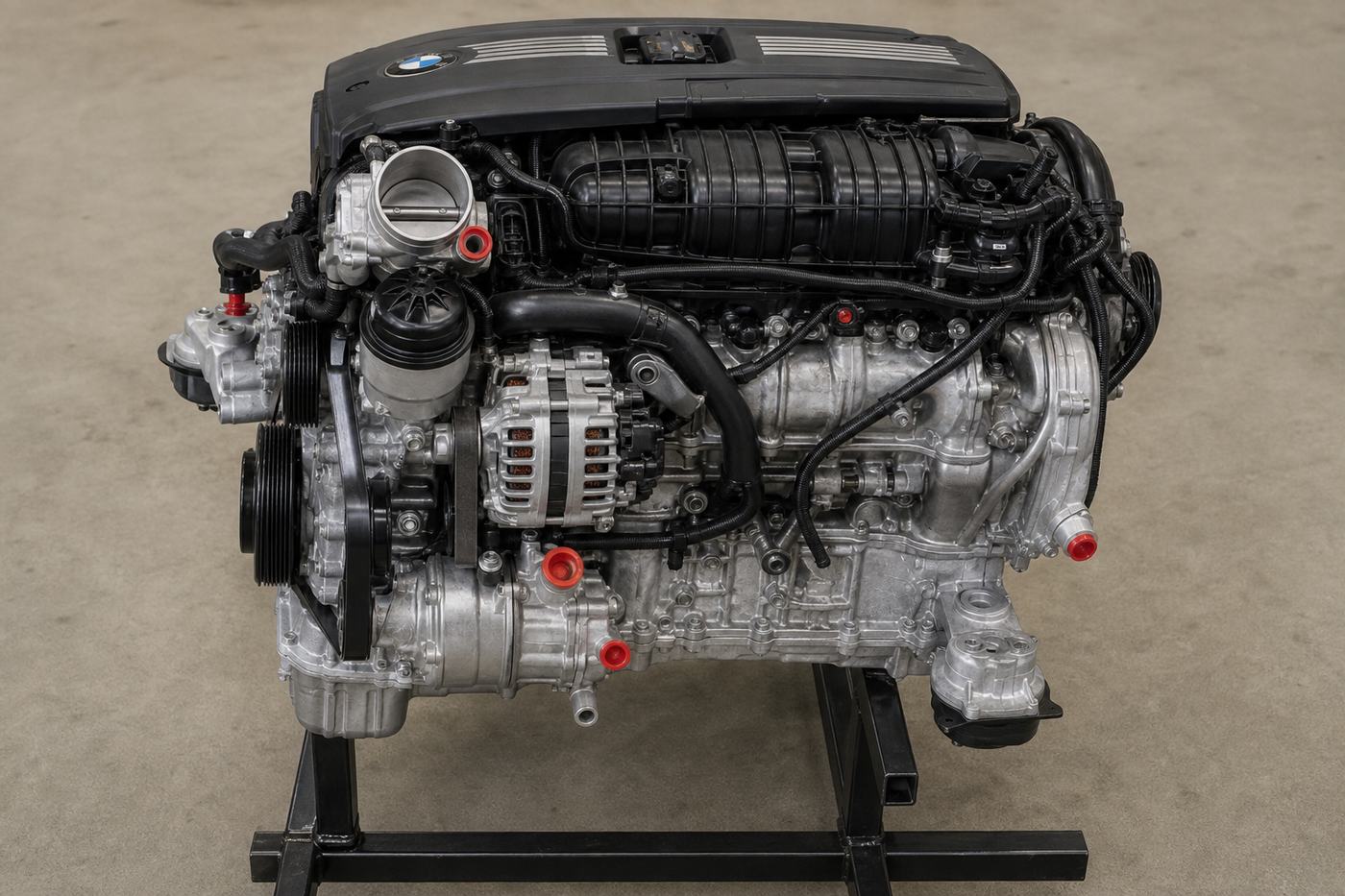 N55 intake side on the bay